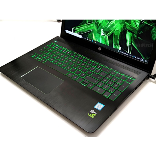 Gamingowy Laptop HP Power i5-7gen M2-512GB Nvidia-1050 DDR4-8GB Do Gier